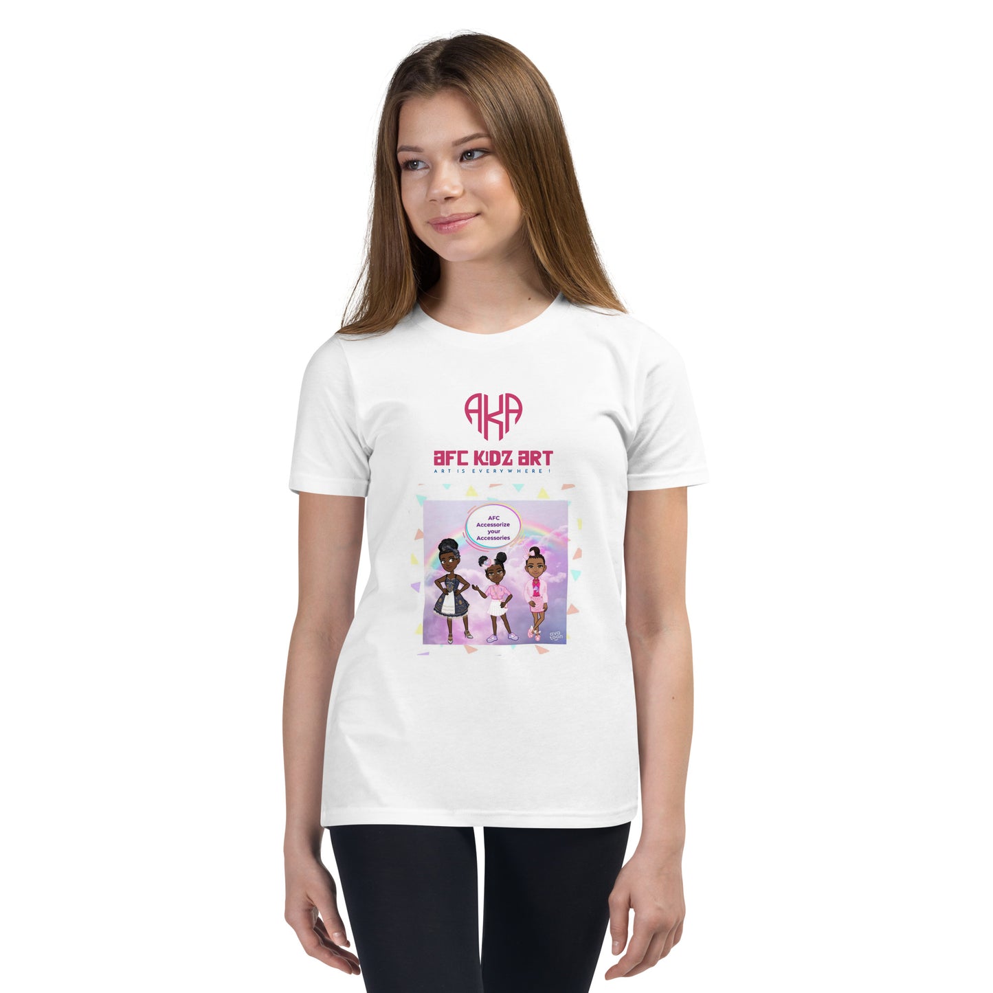 AFC Kidz Art™ Presents AYA™ Limited Edition Youth Short Sleeve T-Shirt