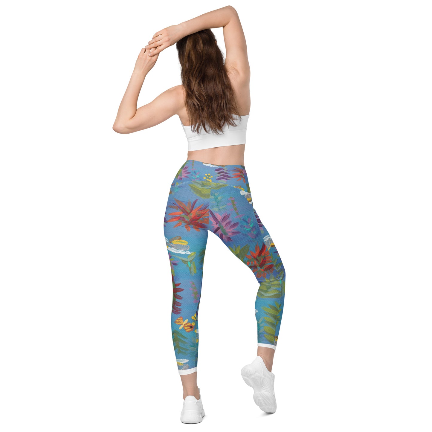 AFC Kidz Art™ Ocean Women's leggings with pockets