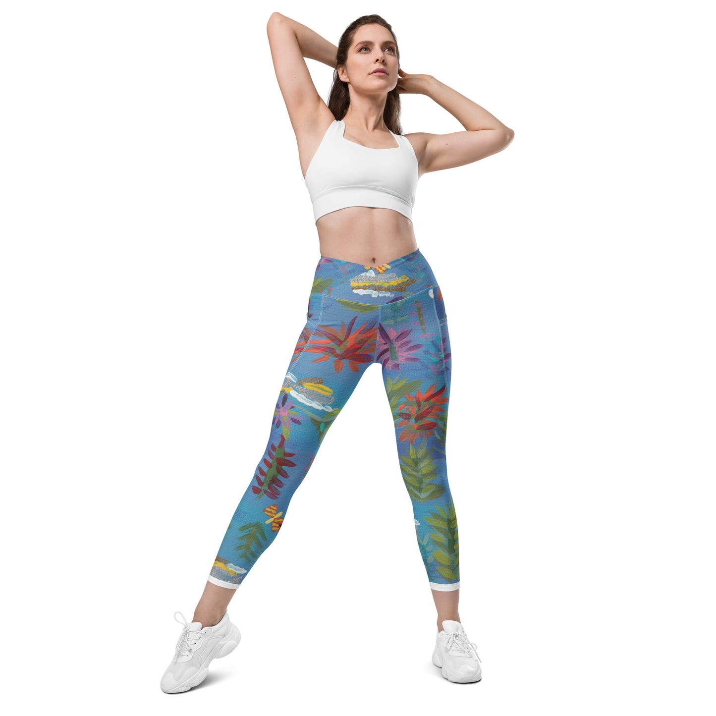 AFC Kidz Art™ Ocean Women's leggings with pockets