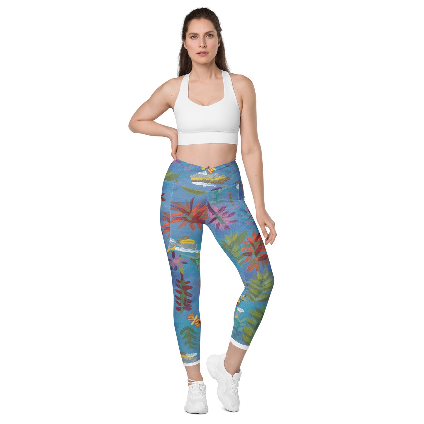 AFC Kidz Art™ Ocean Women's leggings with pockets
