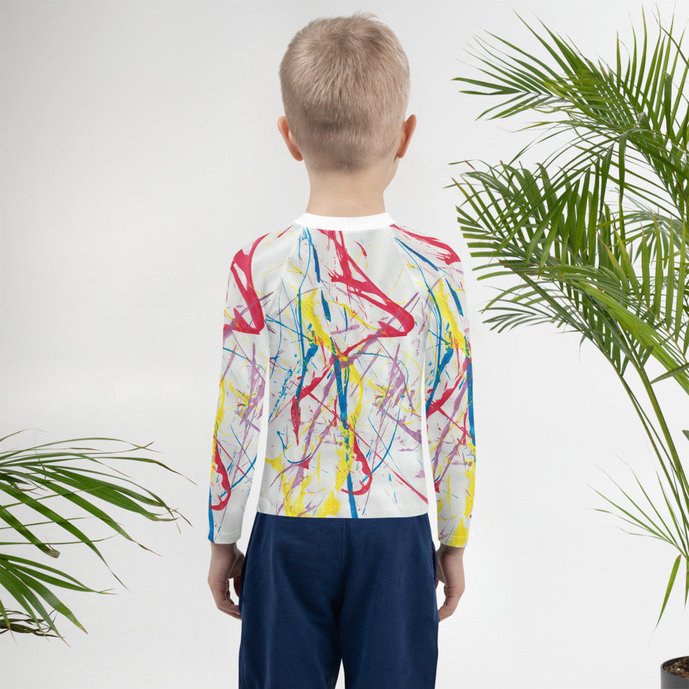 AFC Kidz Art™ Abstract Expression kids long sleeve shirt