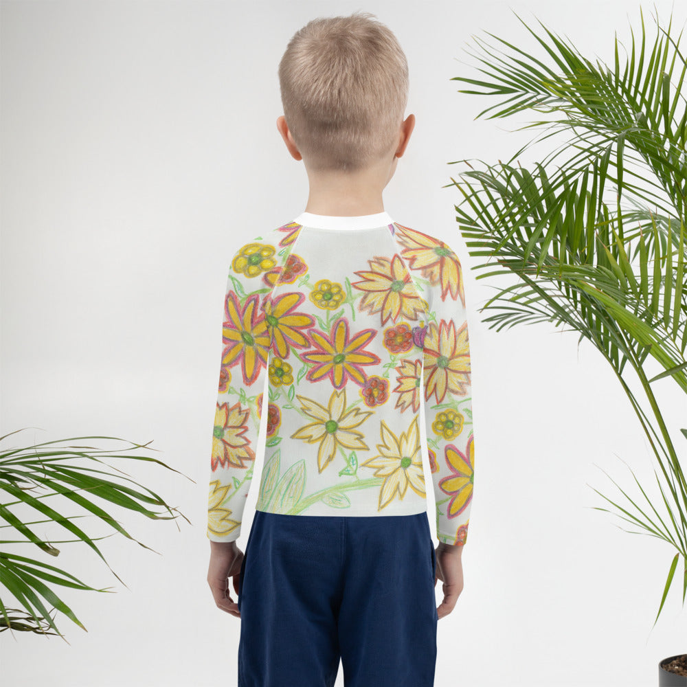AFC Kidz Art™ Mycoship™ AFC™ AKA Zinnia™ Collection kids long sleeve shirt