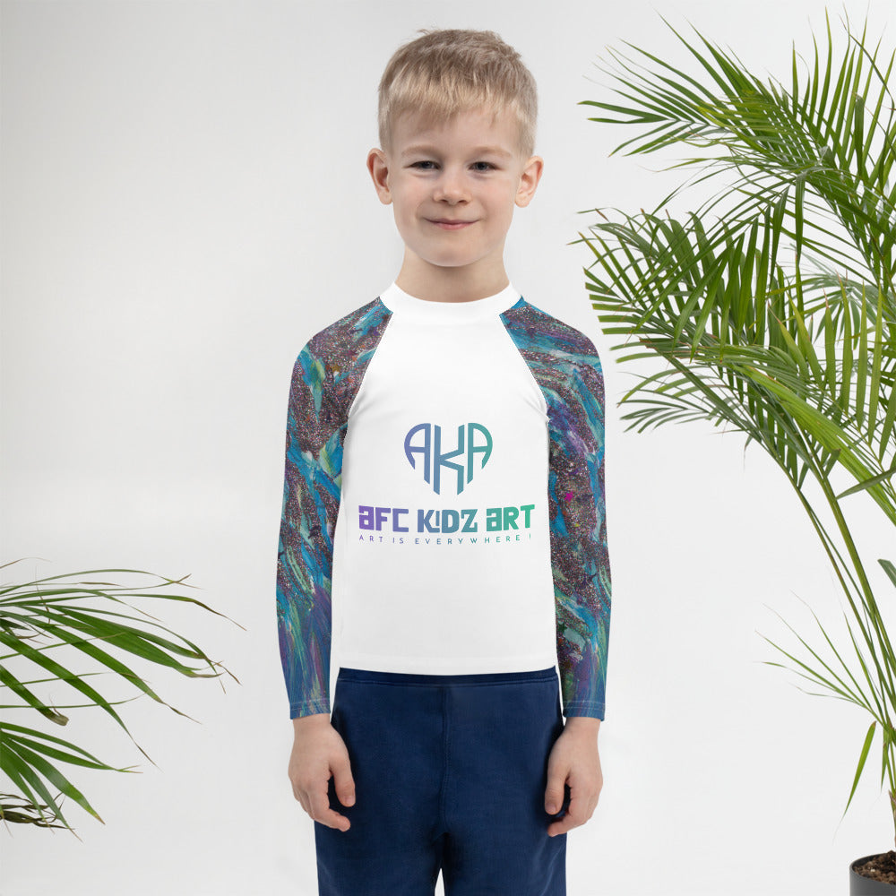 AFC Kidz Art™ SparkleBlast kids long sleeve shirt