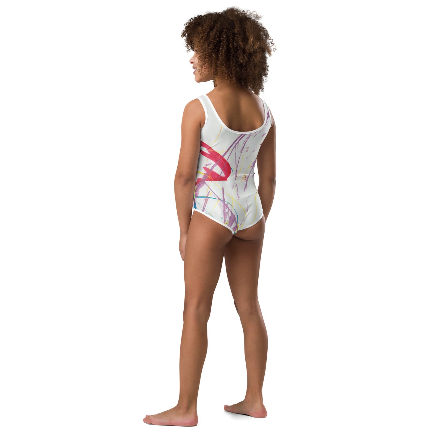 AFC Kidz Art™ Abstract Expression Kids Swimsuit
