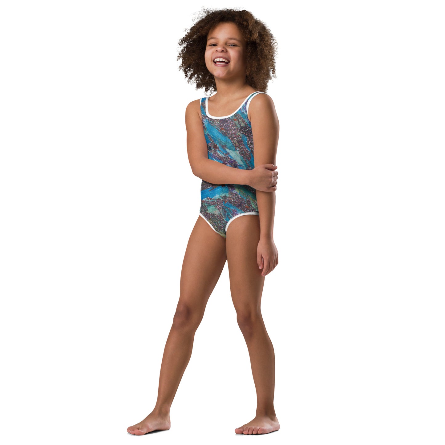 AFC Kidz Art™ SparkleBlast Kids Swimsuit