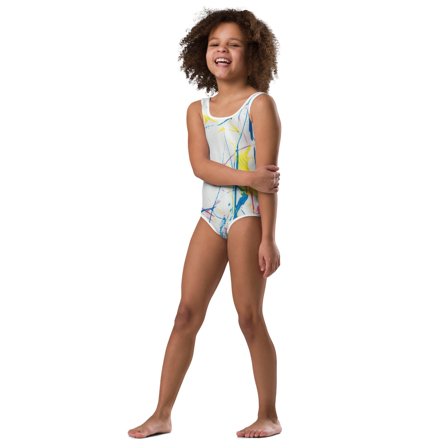 AFC Kidz Art™ Abstract Expression Kids Swimsuit