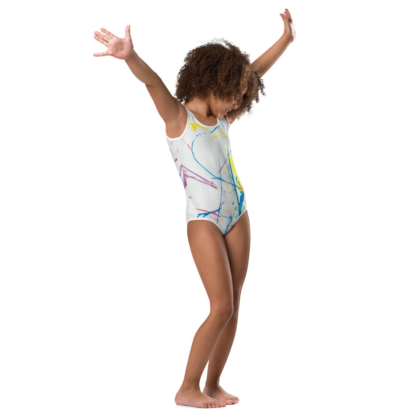 AFC Kidz Art™ Abstract Expression Kids Swimsuit
