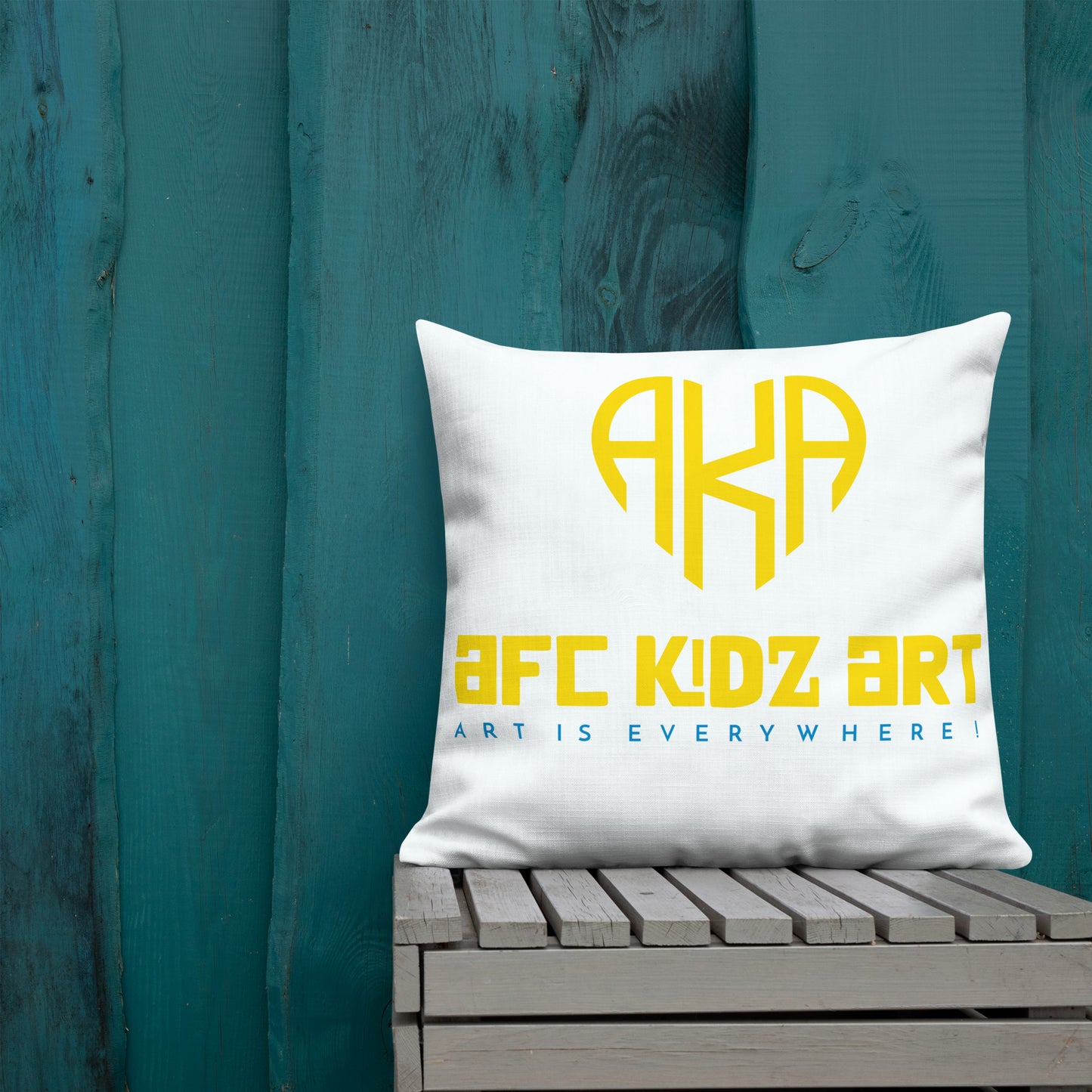 AFC Kidz Art™ Snail Forest Premium Pillow