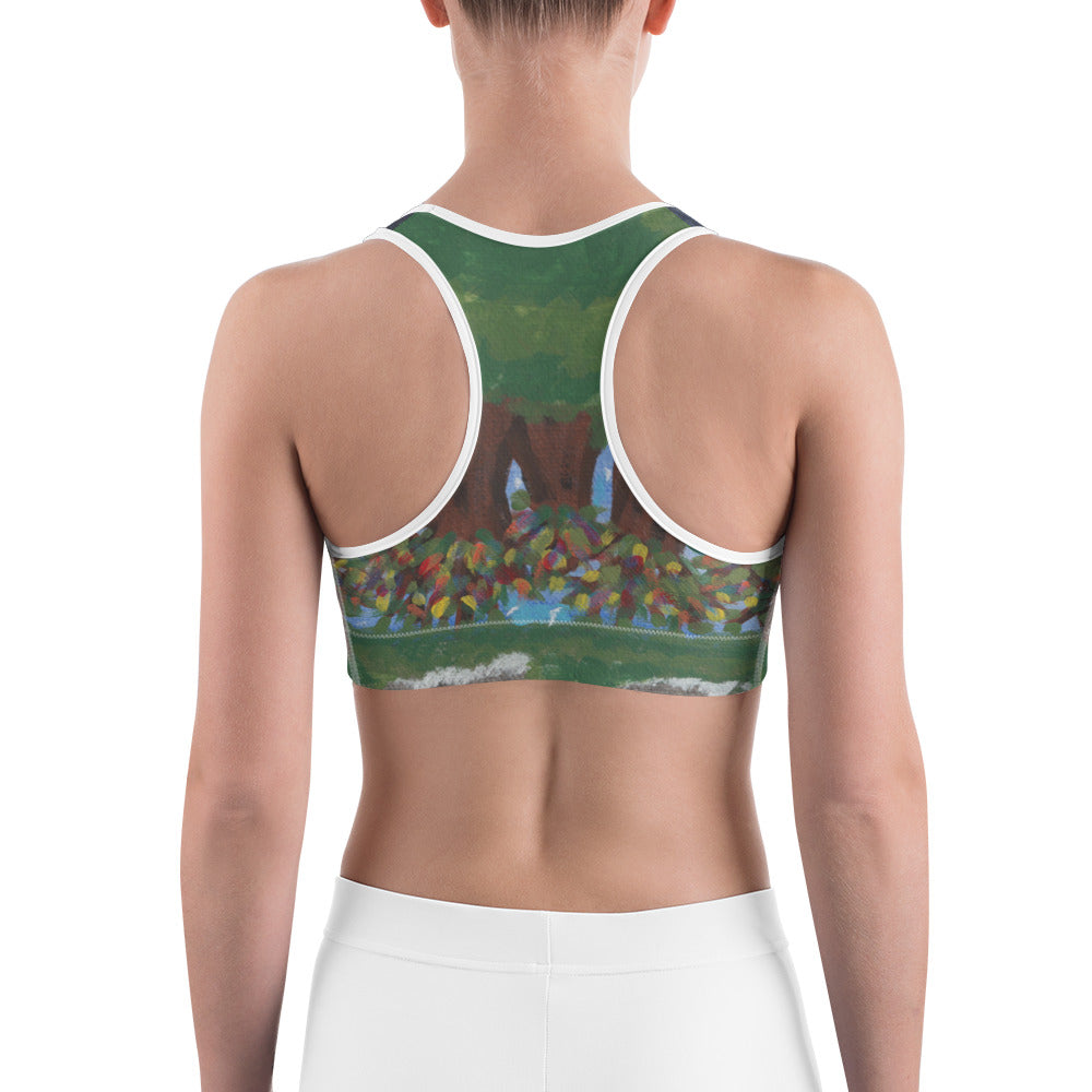 AFC Kidz Art™ Moon Scene Sports bra