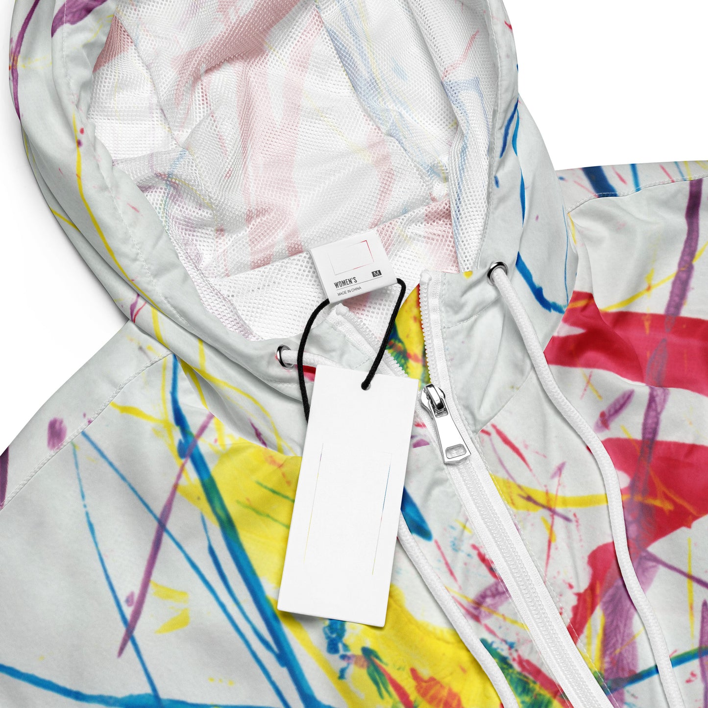 AFC Kidz Art™ Abstract Expression Women’s cropped windbreaker