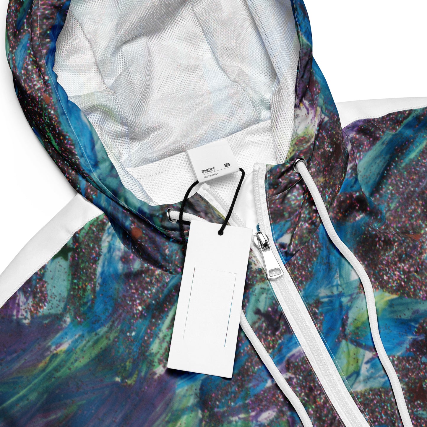 AFC Kidz Art™ SparkleBlast cropped windbreaker