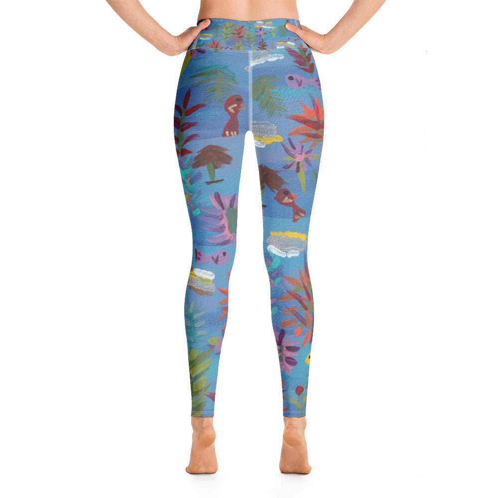AFC Kidz Art™ Ocean Women's Yoga Leggings