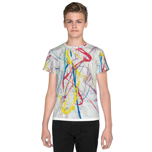 AFC Kidz Art™ Abstract Expression crew neck t-shirt