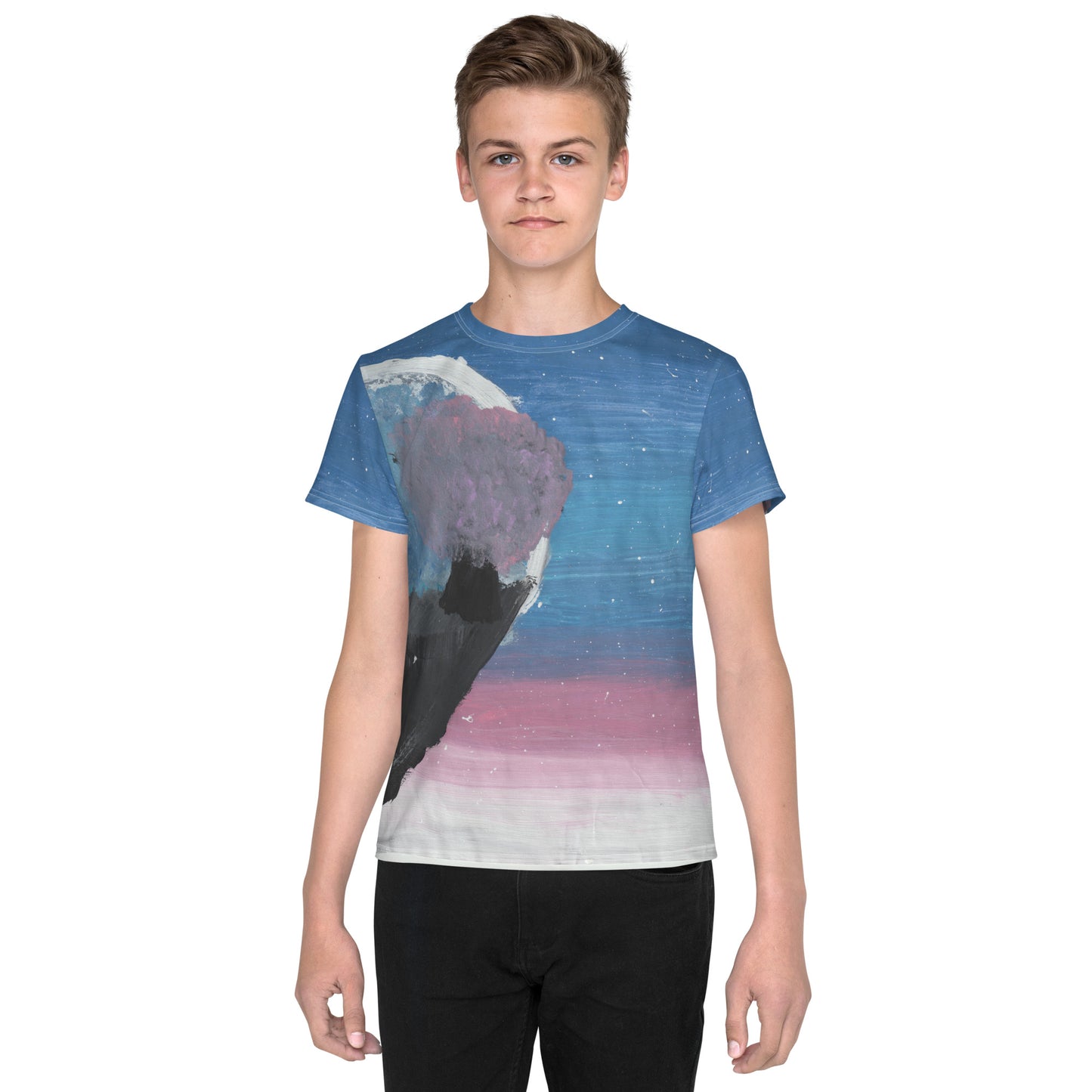 AFC Kidz Art™ Moons Youth crew neck t-shirt