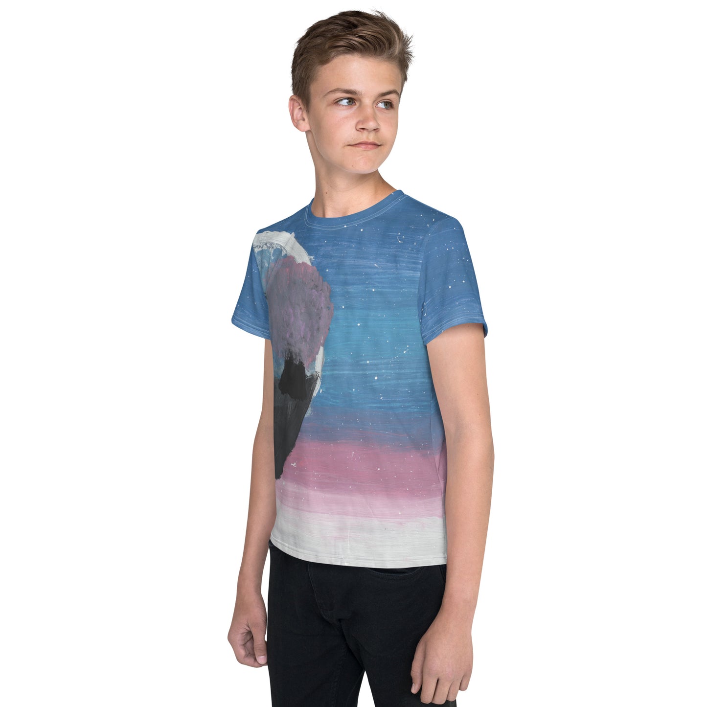 AFC Kidz Art™ Moons Youth crew neck t-shirt