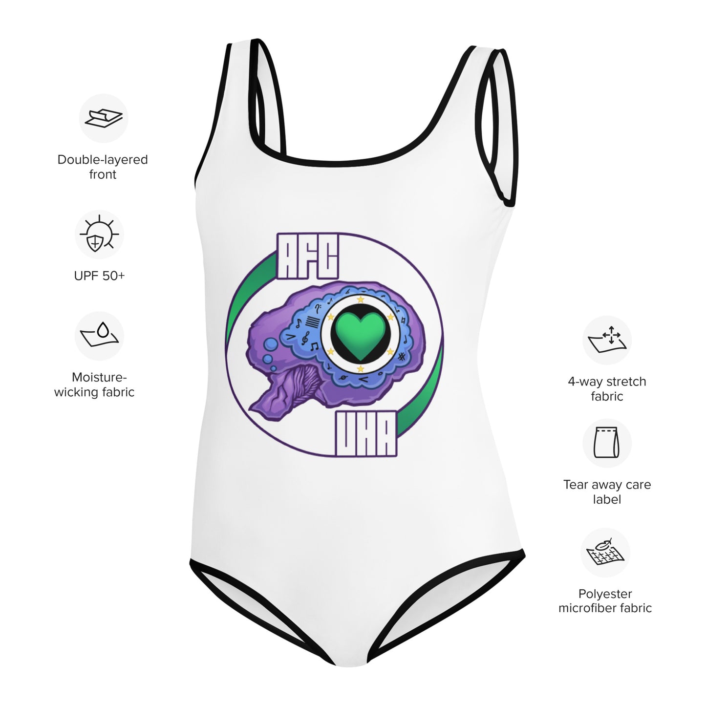 AFC Kidz Art™ AFC UHA™ Youth Swimsuit