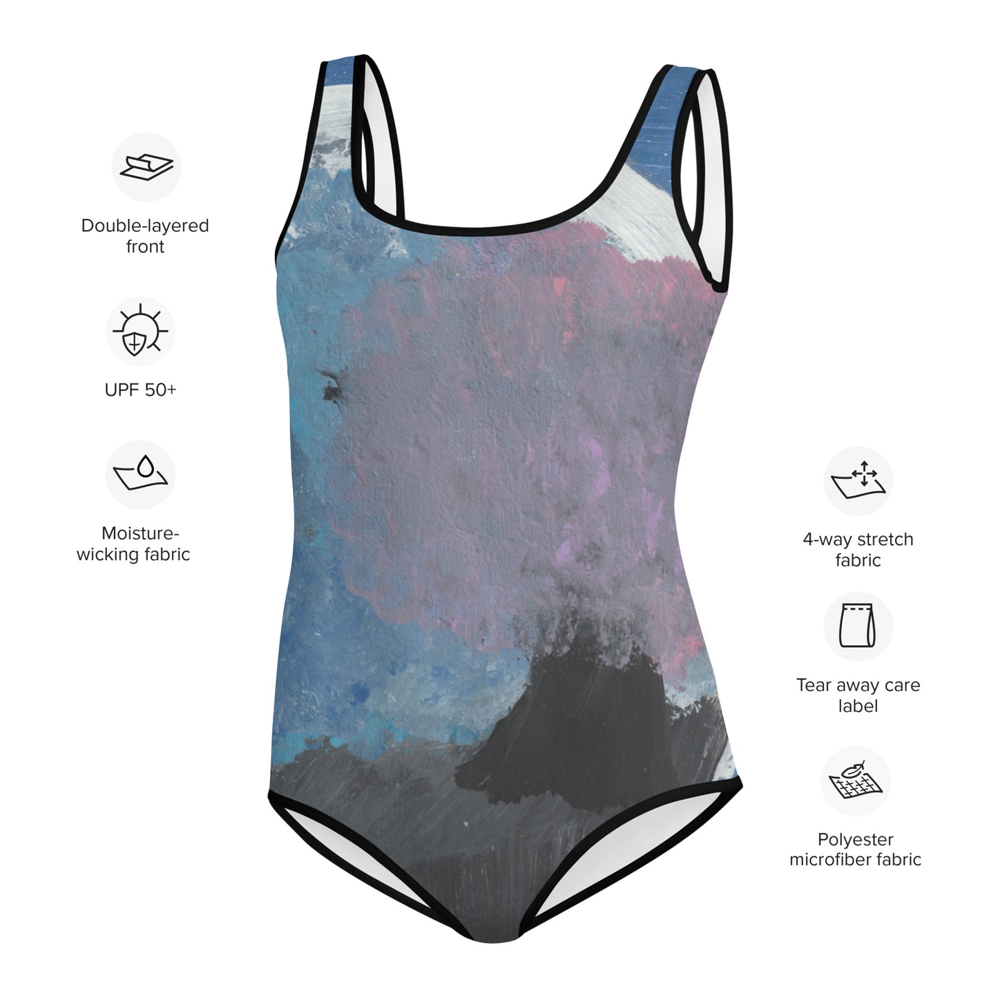 AFC Kidz Art™ Moons Youth Swimsuit