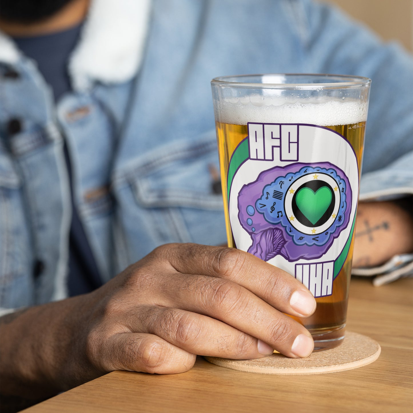 AFC UHA™ Pint Glass