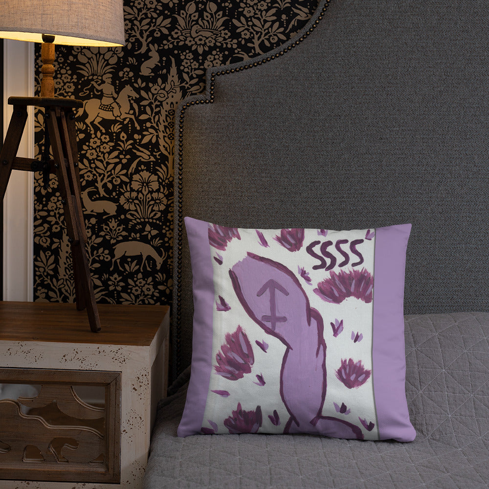 zodiac Sagittarius Basic Pillow