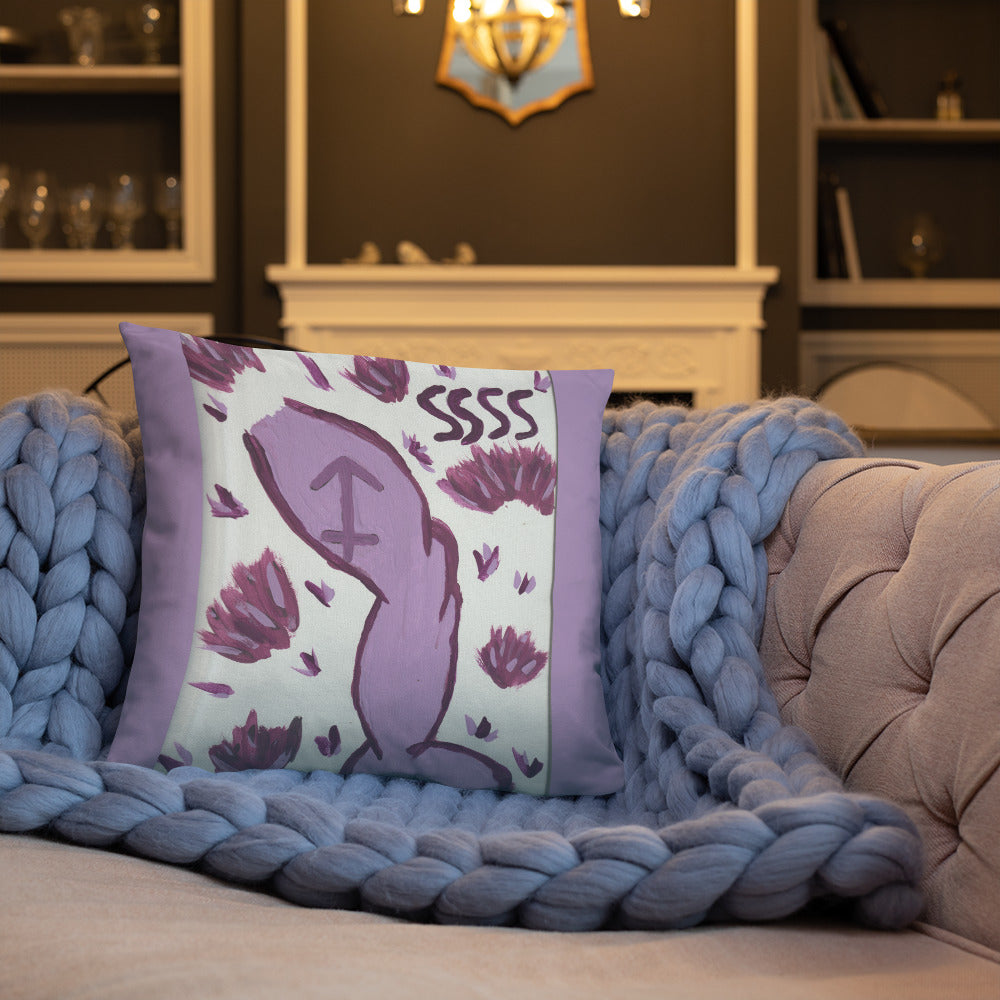 zodiac Sagittarius Basic Pillow