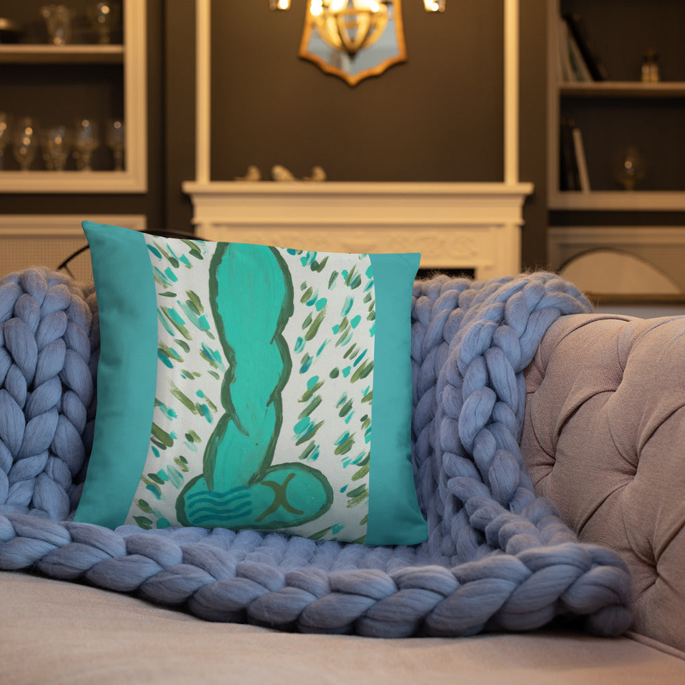 zodiac Pisces Basic Pillow