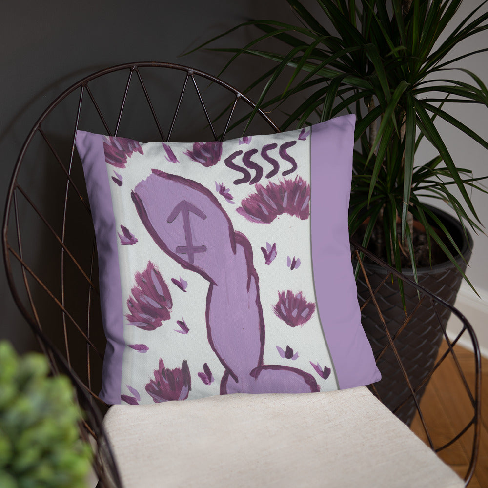 zodiac Sagittarius Basic Pillow