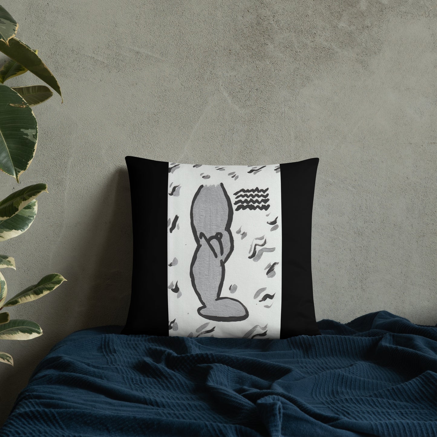 zodiac Capricorn Basic Pillow