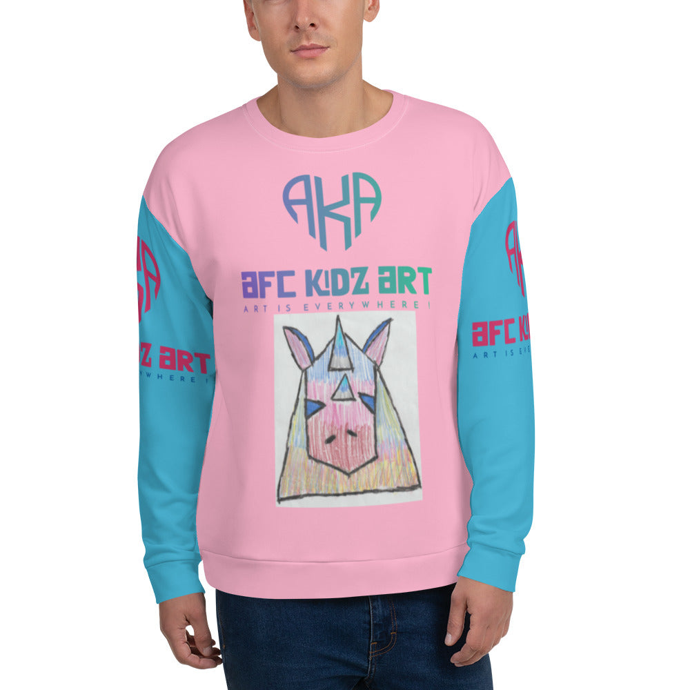 AKA™ SANJ™ Uni Rhino Unisex Sweatshirt