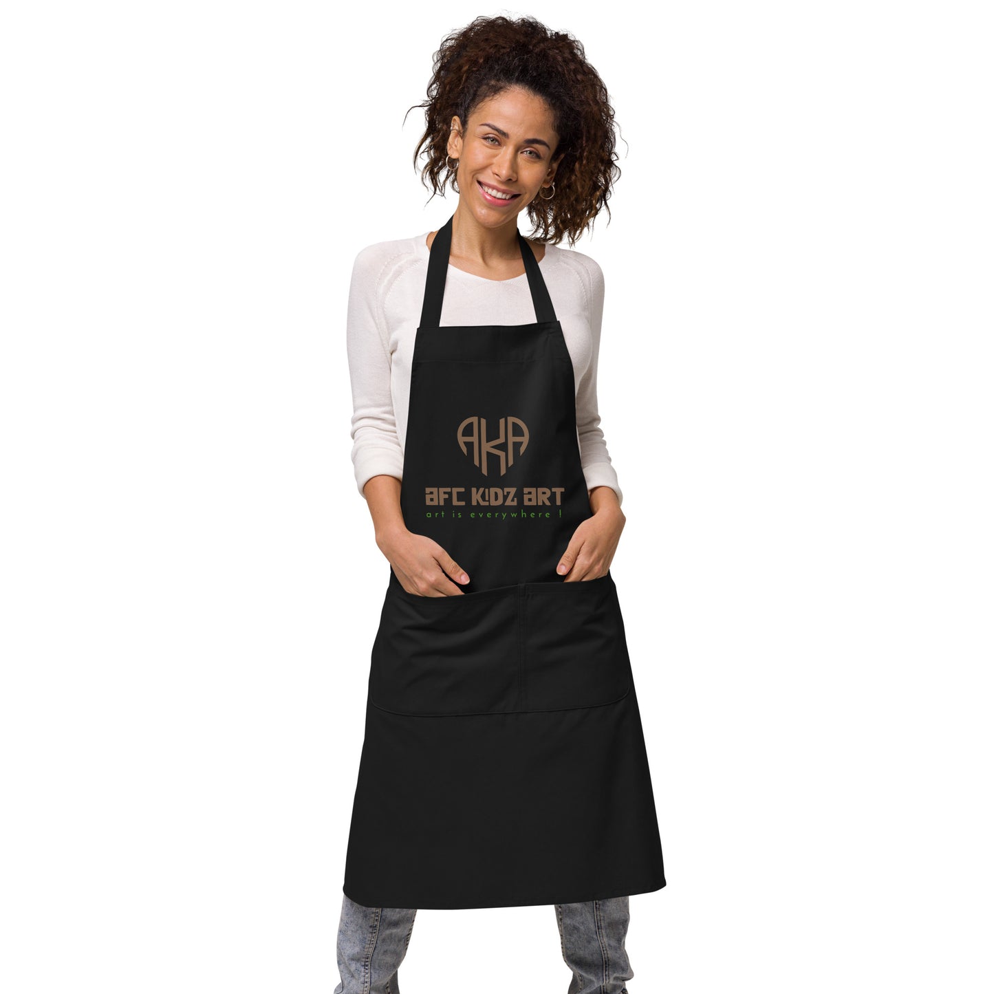 AKA™ Brown Organic Cotton Apron