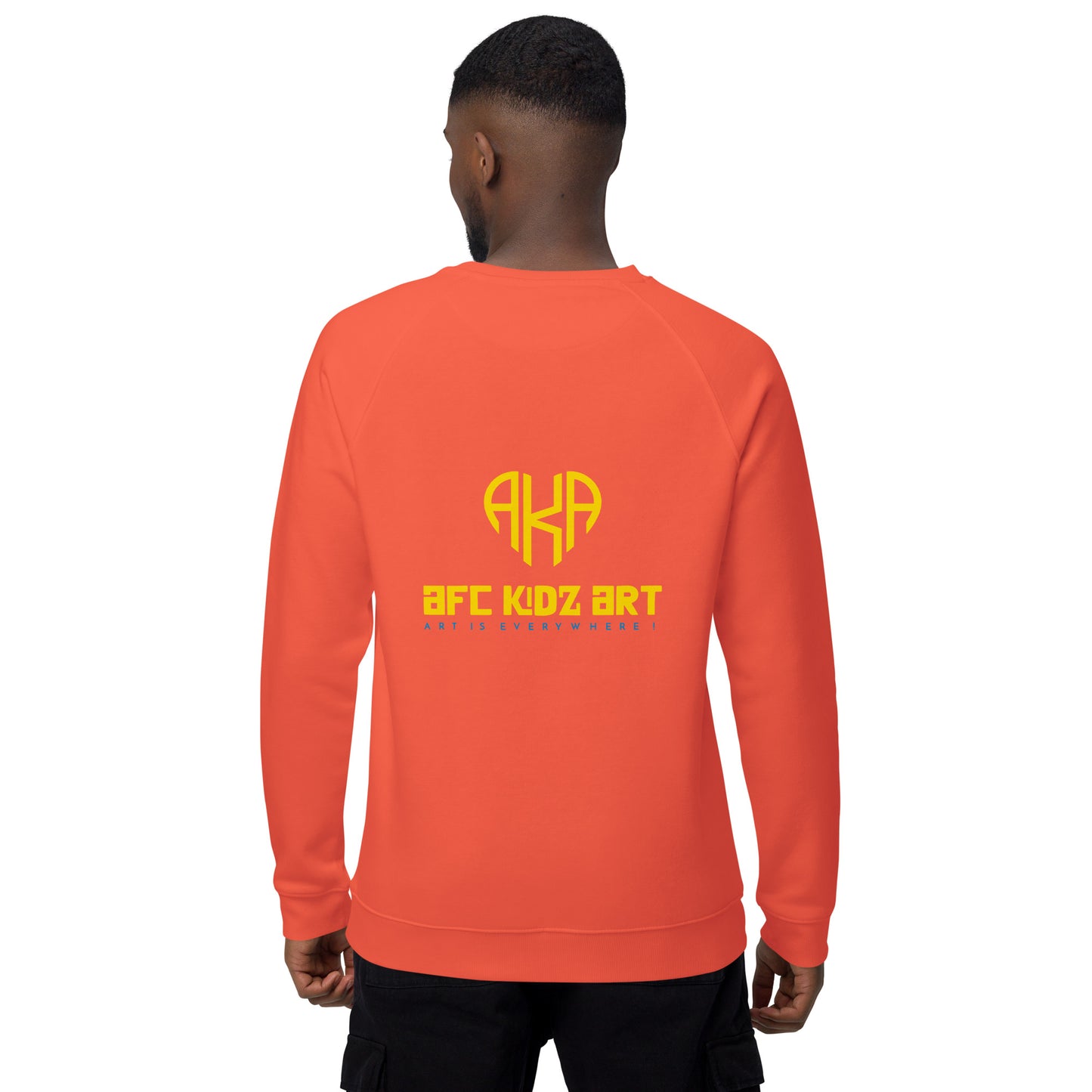 zodiac gemini Unisex organic raglan sweatshirt