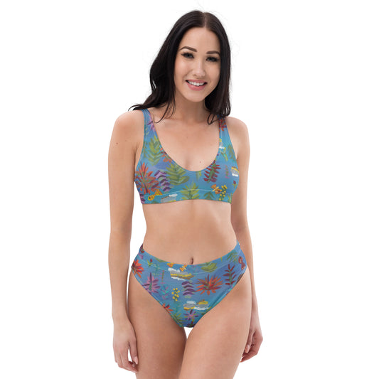 AFC Kidz Art™ Ocean Women's high-waisted bikini