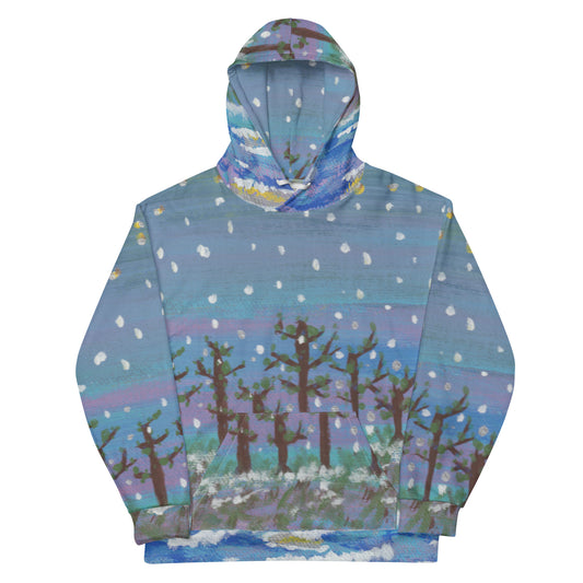 AFC Kidz Art™ Winter Scene Unisex Hoodie