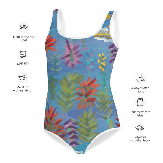 AFC Kidz Art™ Ocean Youth Swimsuit
